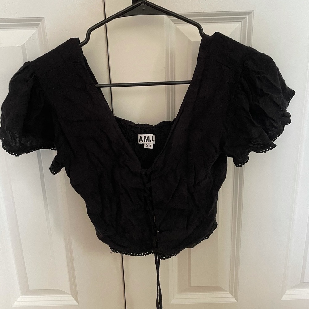I.AM.GIA cropped blouse